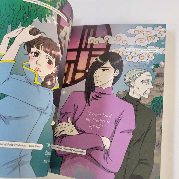 Lot of 6 Manga Shakespeare Books Set Hamlet Tempest Macbeth Caesar Lear Like It - Picture 13 of 16